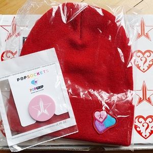 Jeffree Star Cosmetics Red Valetine’s Day Beanie